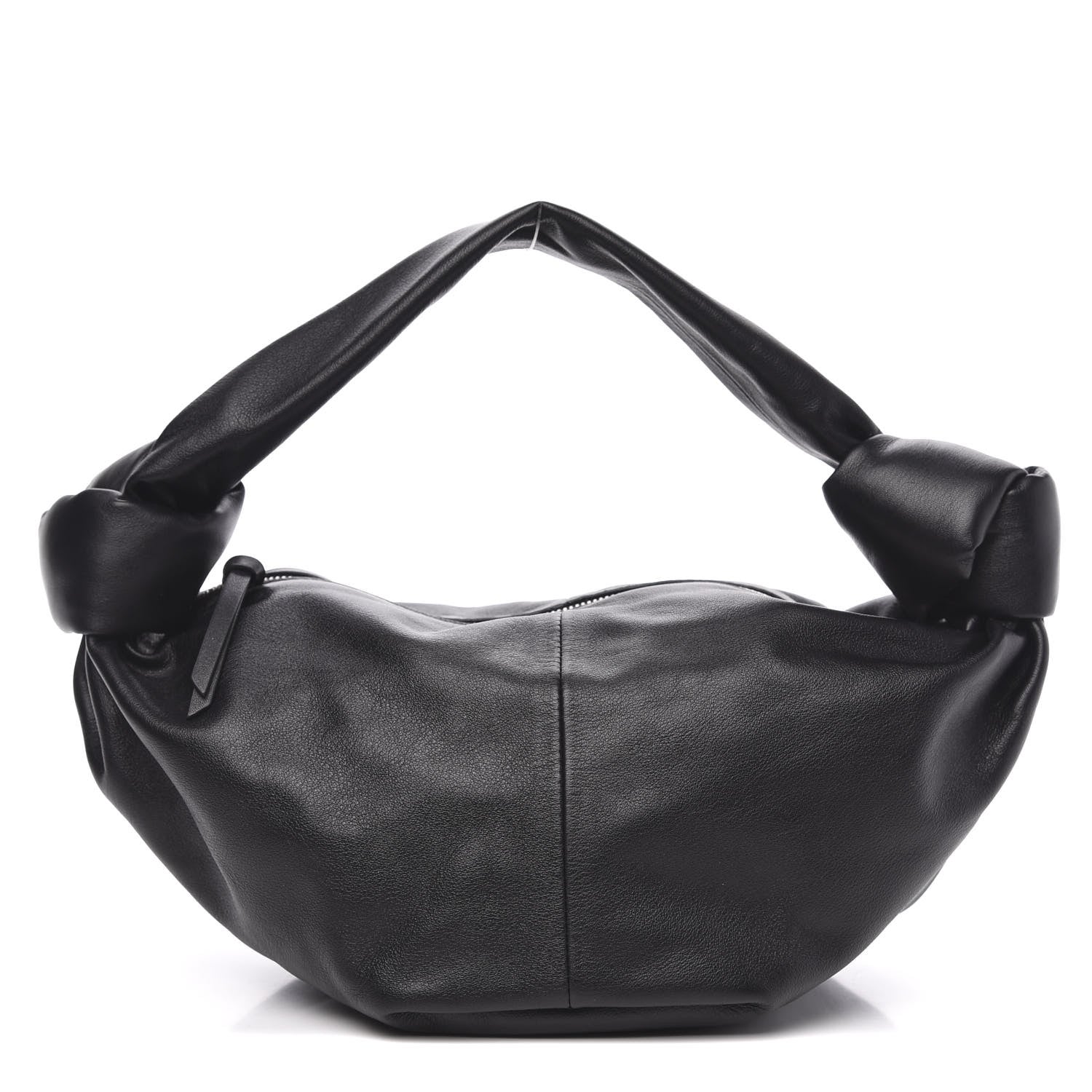Bottega Veneta Nappa Mini Double Knot Bag Black 1 of 9