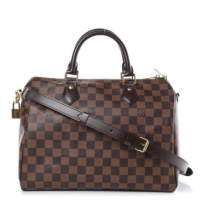 Louis Vuitton Damier Ebene Speedy Bandouliere 30 1 of 15