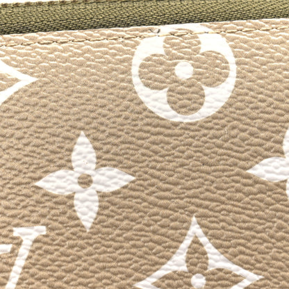 Louis Vuitton Monogram Giant Zippy Wallet Kaki White 18 of 18
