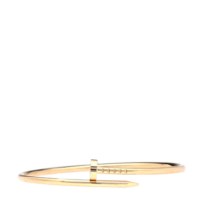Cartier 18K Yellow Gold Small Juste Un Clou Bracelet 17 1 of 7