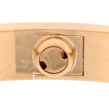 Cartier 18K Yellow Gold LOVE Bracelet 19 5 of 8