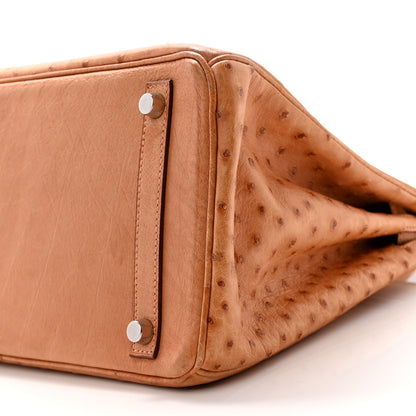 Hermes Ostrich Birkin 30 Sable 9 of 12