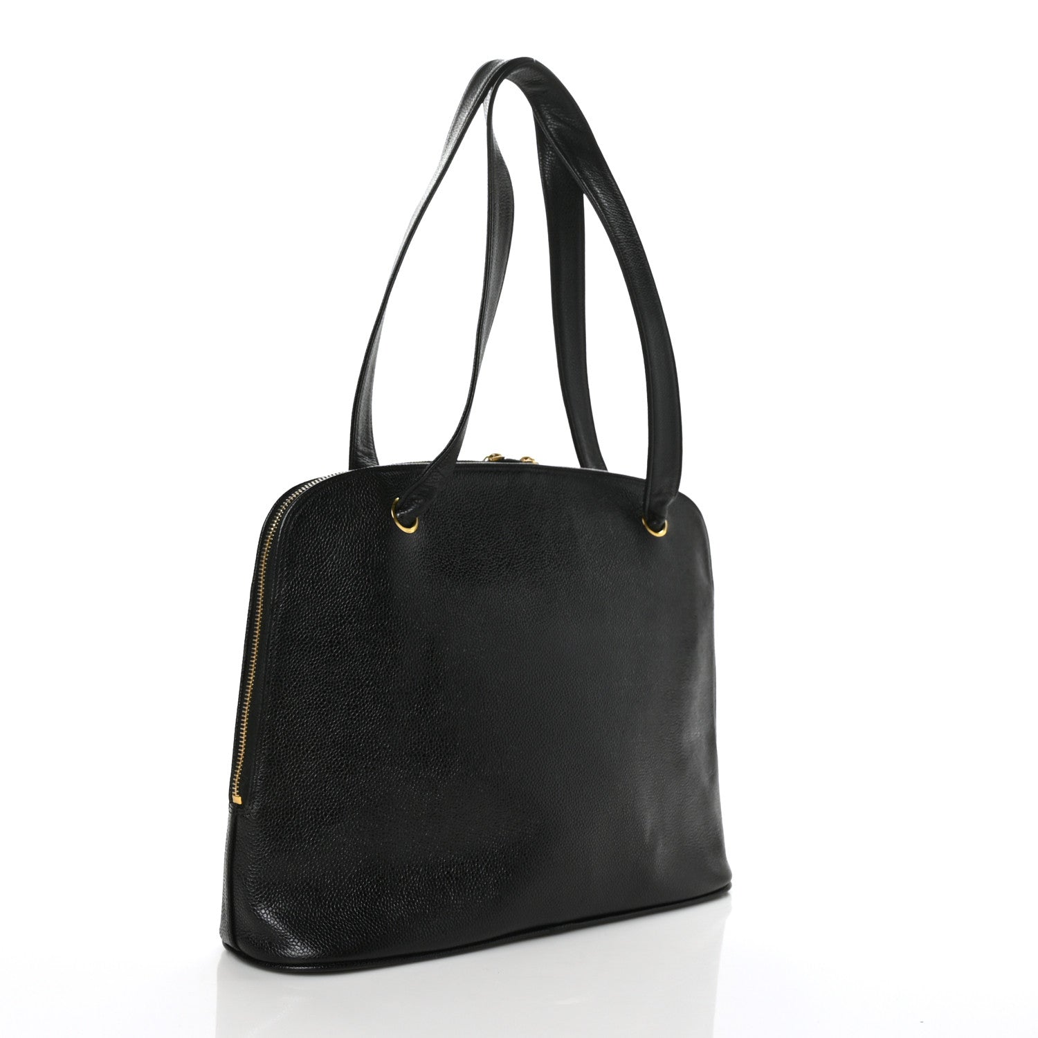 Chanel Caviar CC Shoulder Bag Black 3 of 9