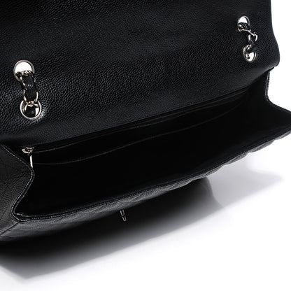 Chanel Caviar Quilted Maxi Single Flap Black 8 of 8