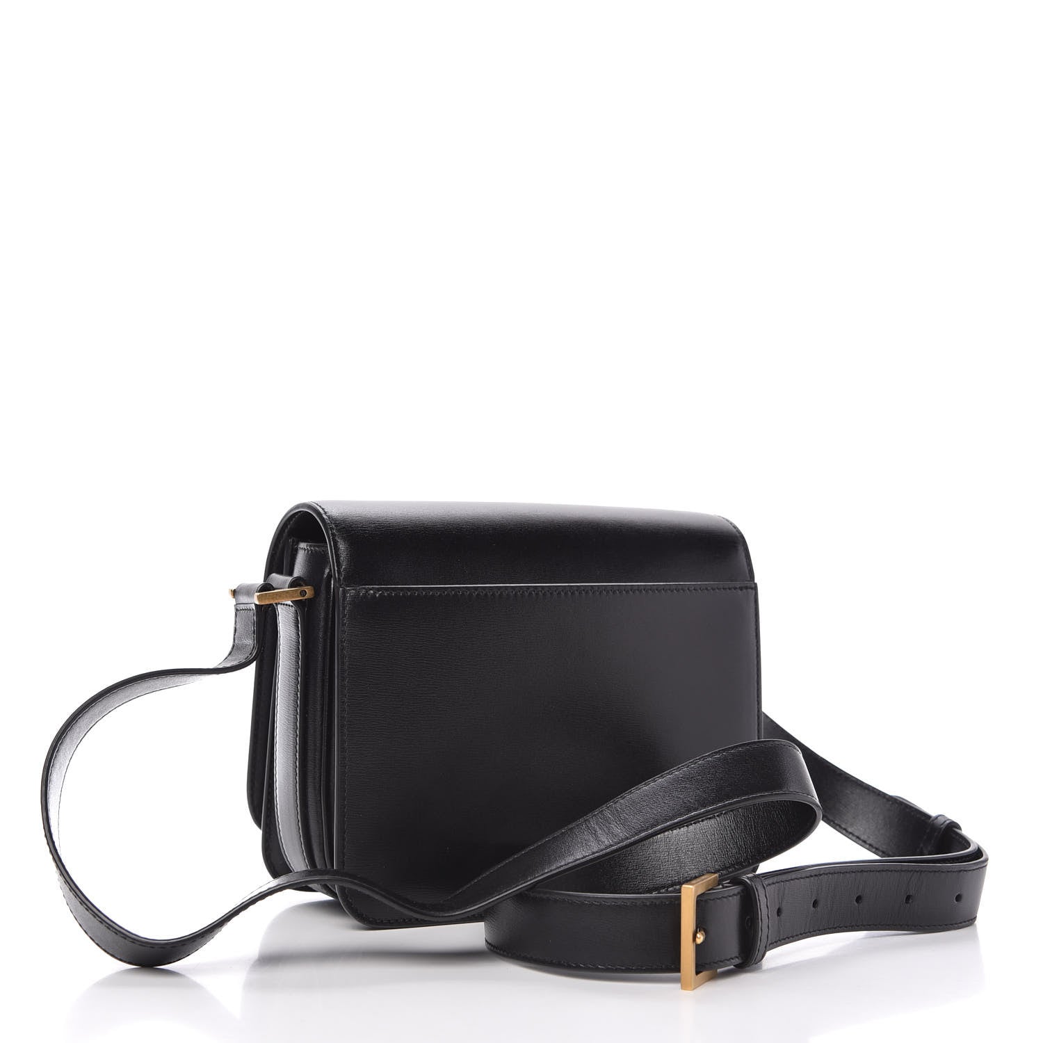 Saint Laurent Calfskin Le 61 Shoulder Bag Black 3 of 10