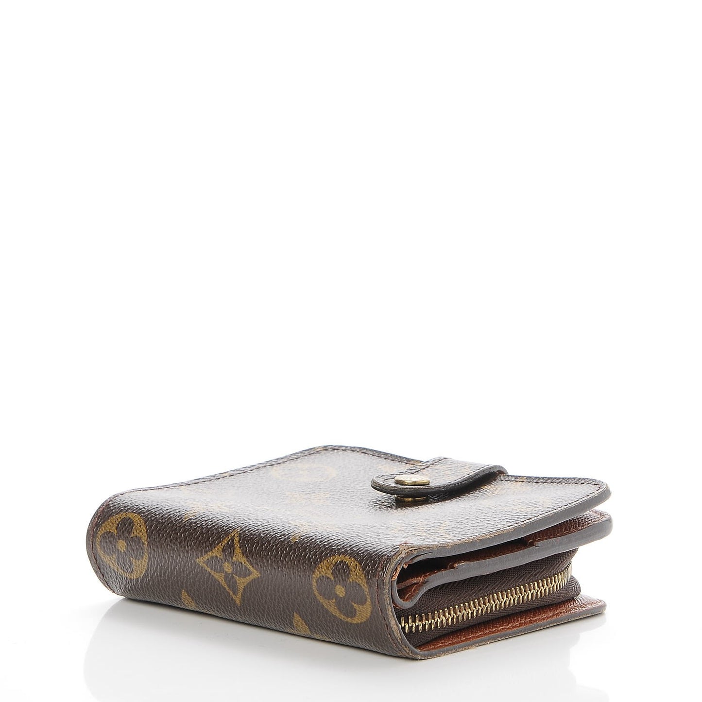 Monogram Compact Zippe Zipped Wallet