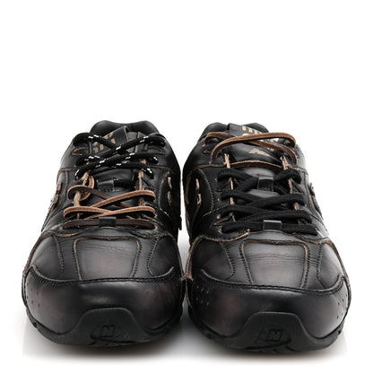 Miu Miu X NEW BALANCE Vitello Deco 530 SL Sneakers 38.5 Black 3 of 9