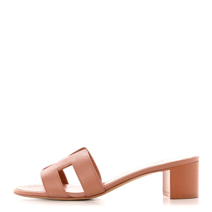 Hermes Epsom Oasis Sandals 37 Rose Aube 1 of 8