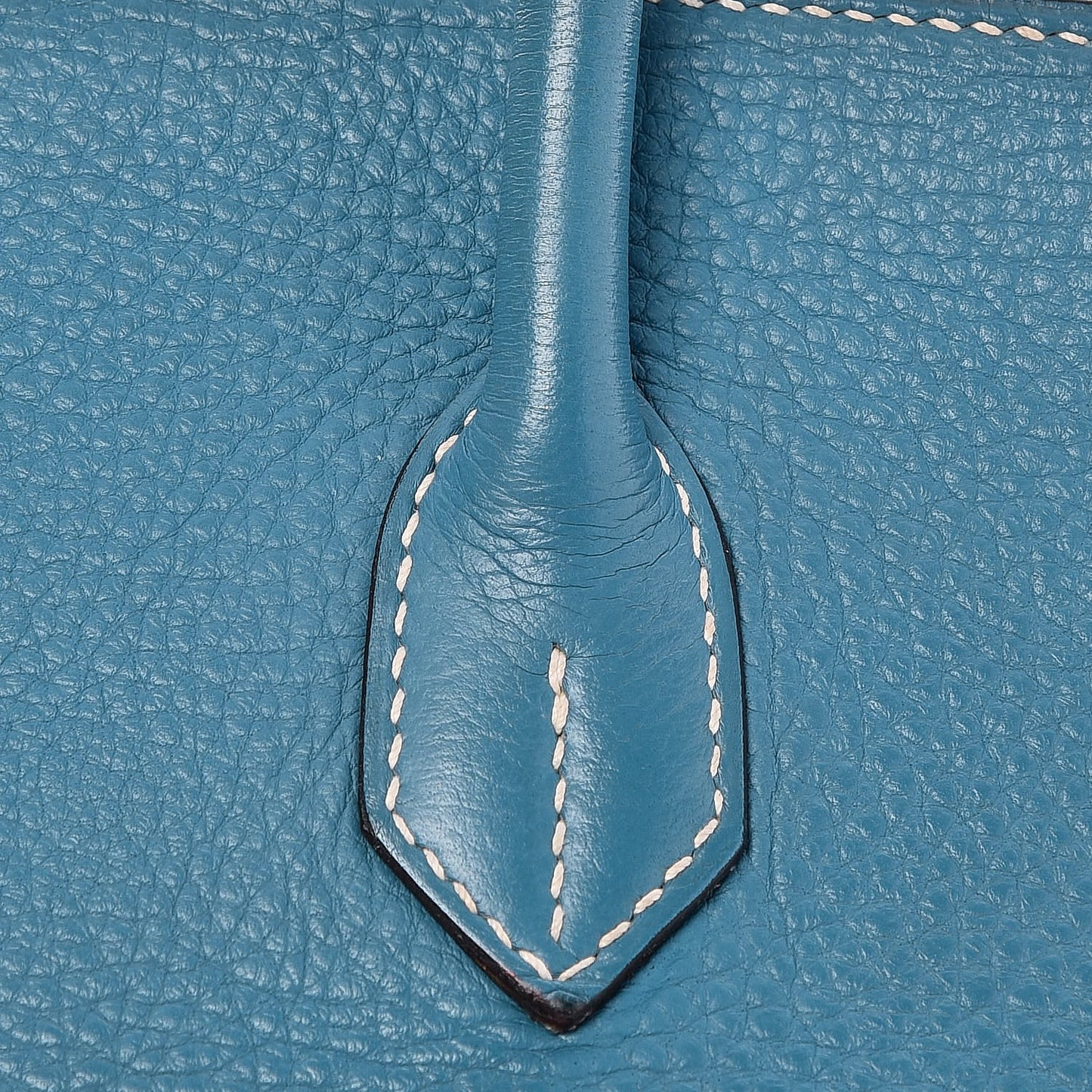 Taurillon Clemence Birkin 35 Blue Jean