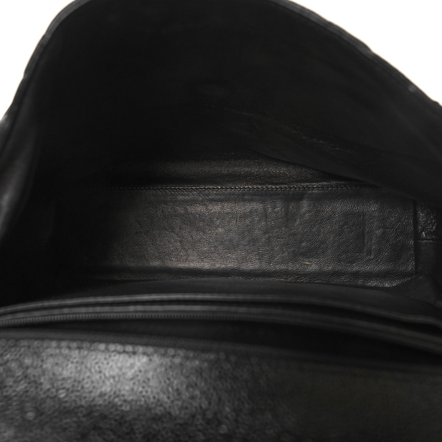 Chanel Caviar Quilted Jumbo Kelly Flap Black 5 of 10