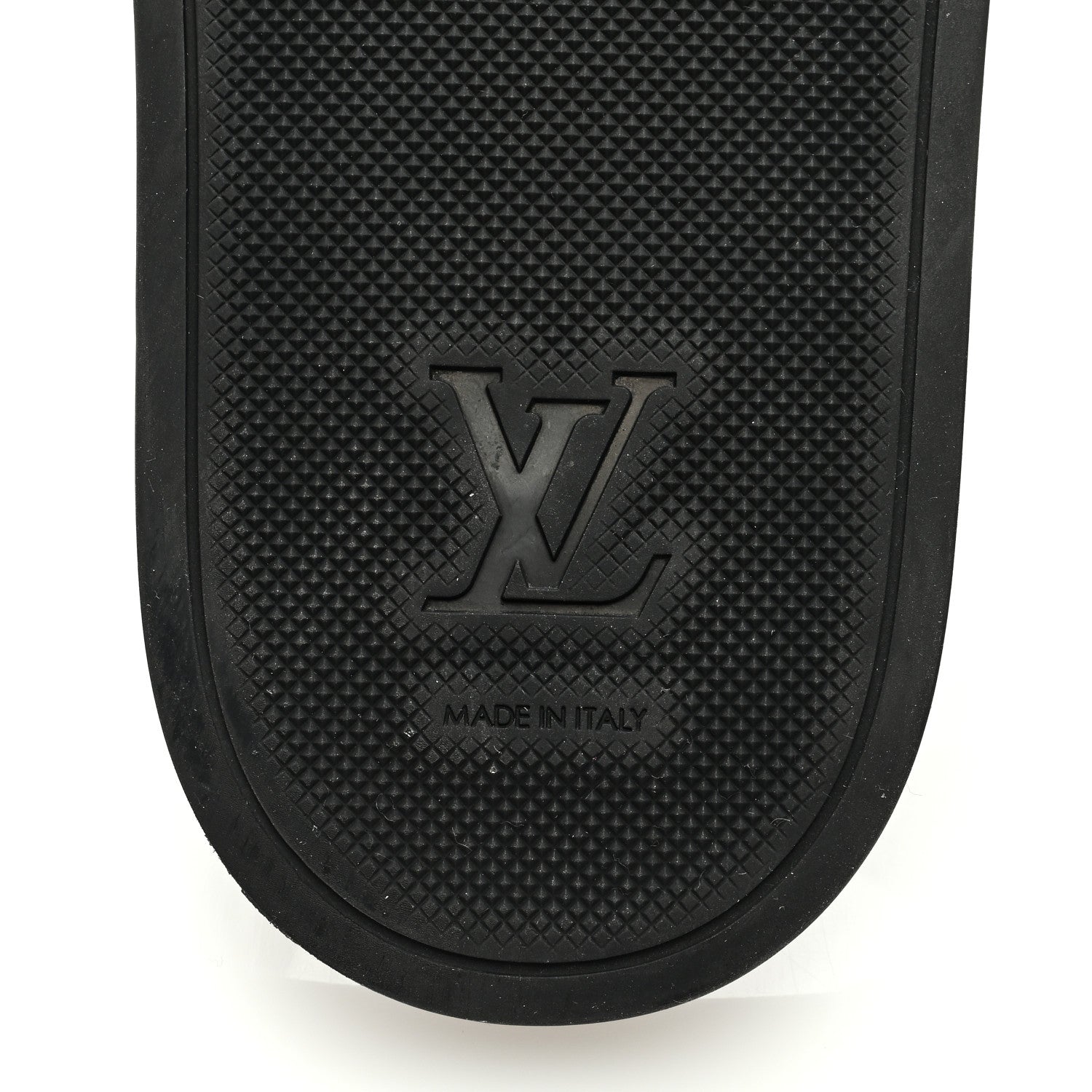 Louis Vuitton Rubber Monogram Mens Waterfront Mules 10 Macassar 6 of 7