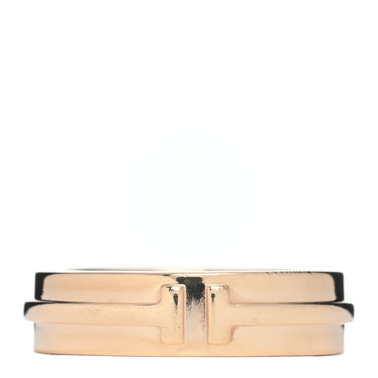 Tiffany 18K Yellow Gold Tiffany T Wide Ring 50 5.5 1 of 4