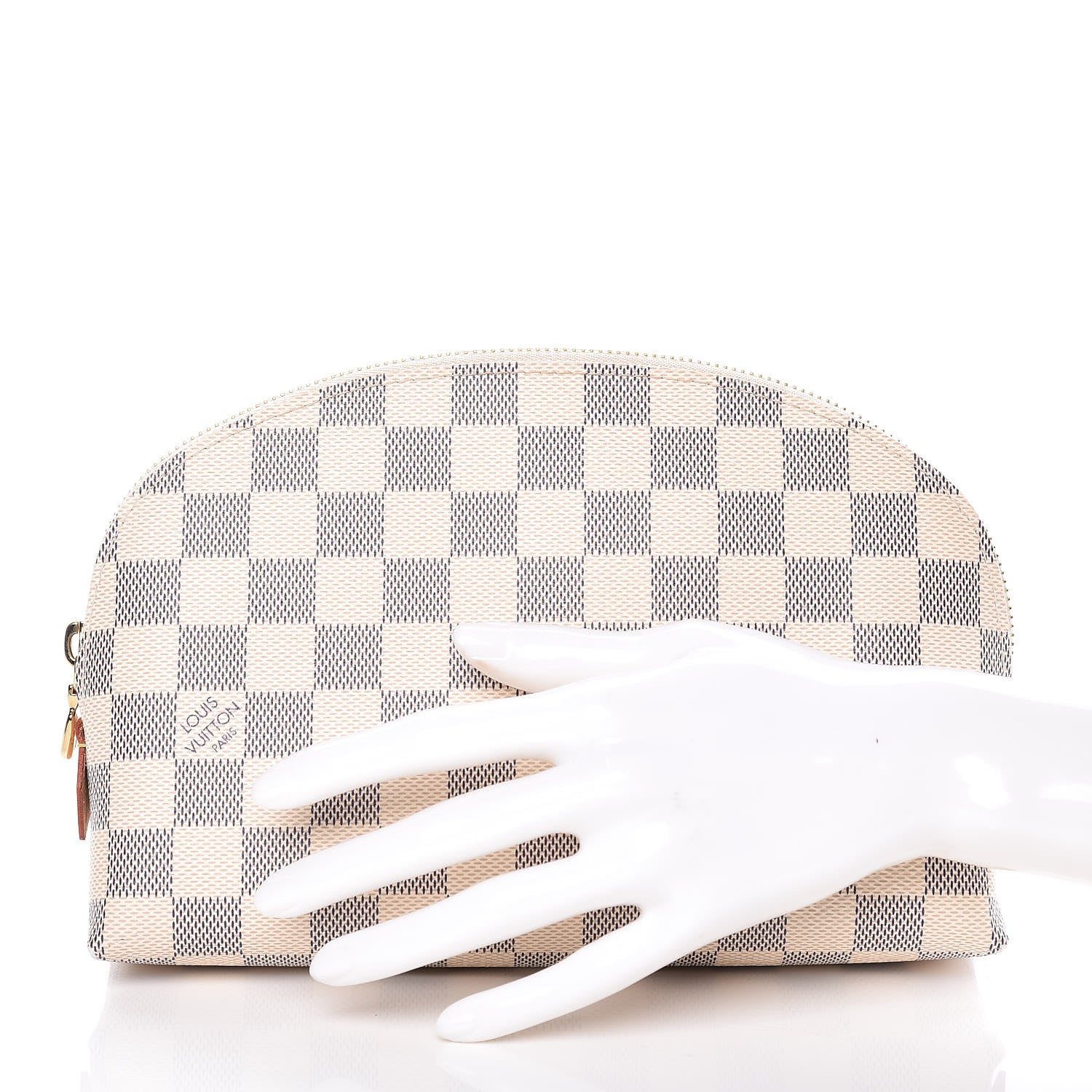 Louis Vuitton Damier Azur Cosmetic Pouch GM 2 of 11