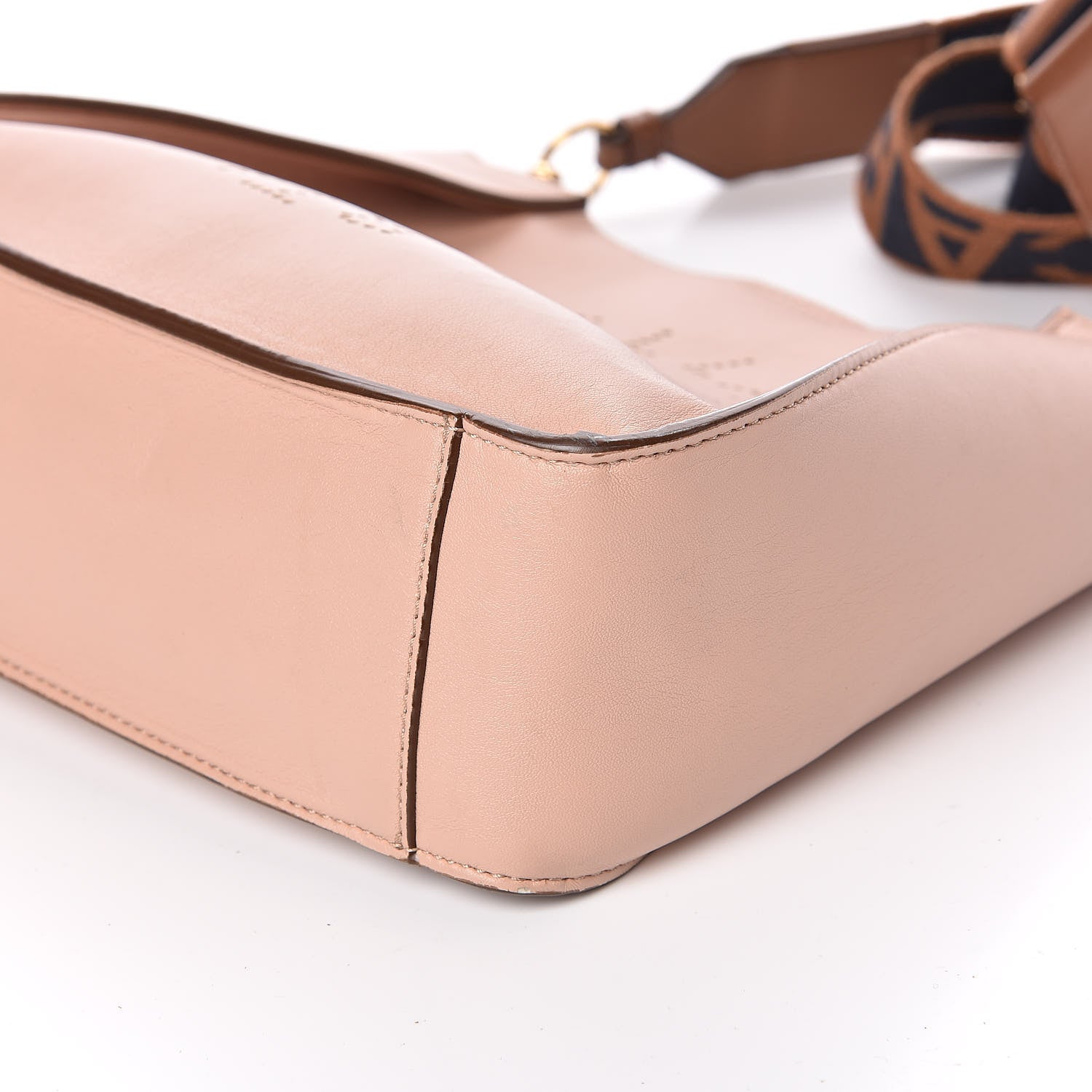 Stella McCartney Eco Alter Nappa Perforated Logo Mini Crossbody Blush Pink 8 of 11