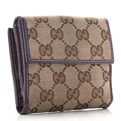 Gucci Monogram Compact Wallet Purple 3 of 17