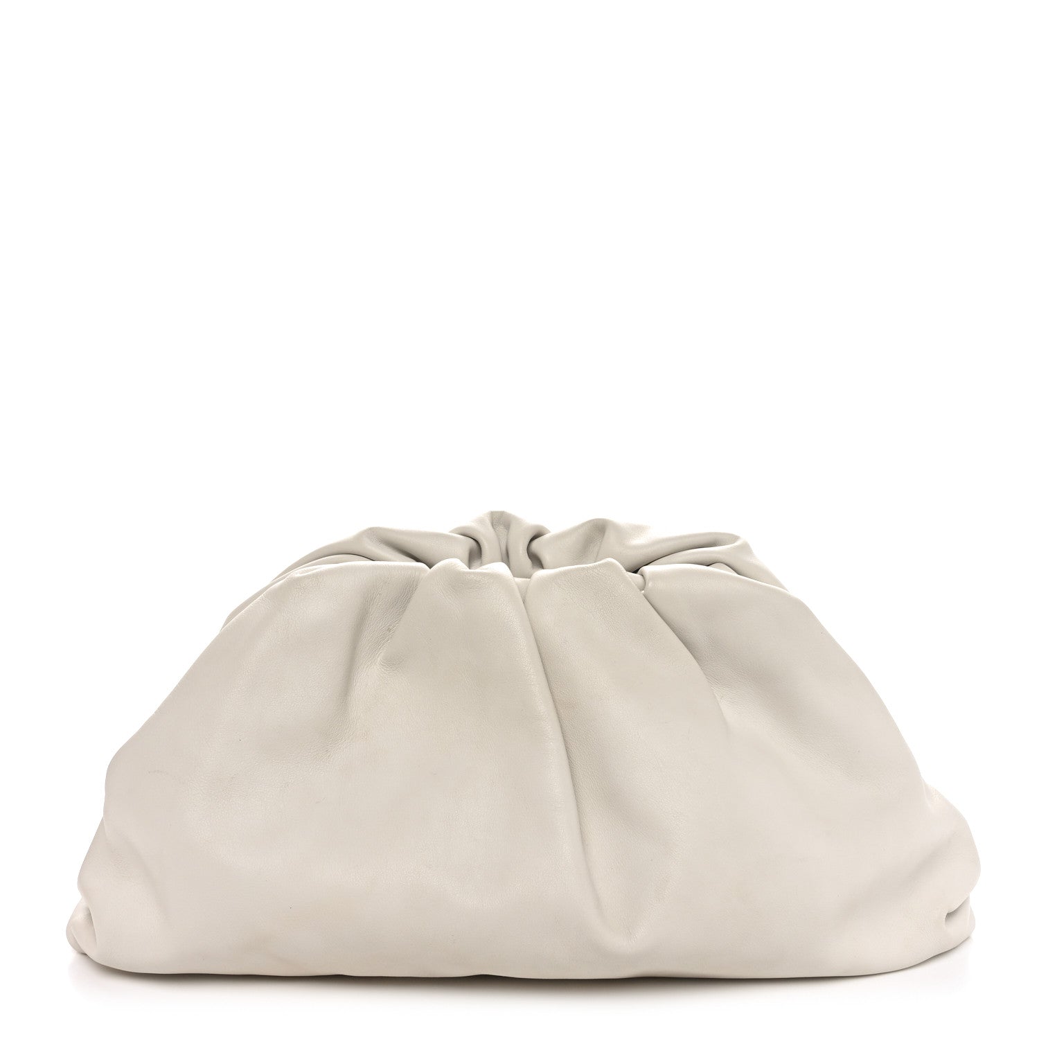 Bottega Veneta Smooth Butter Calf The Pouch Oversized Clutch Mist 1 of 11