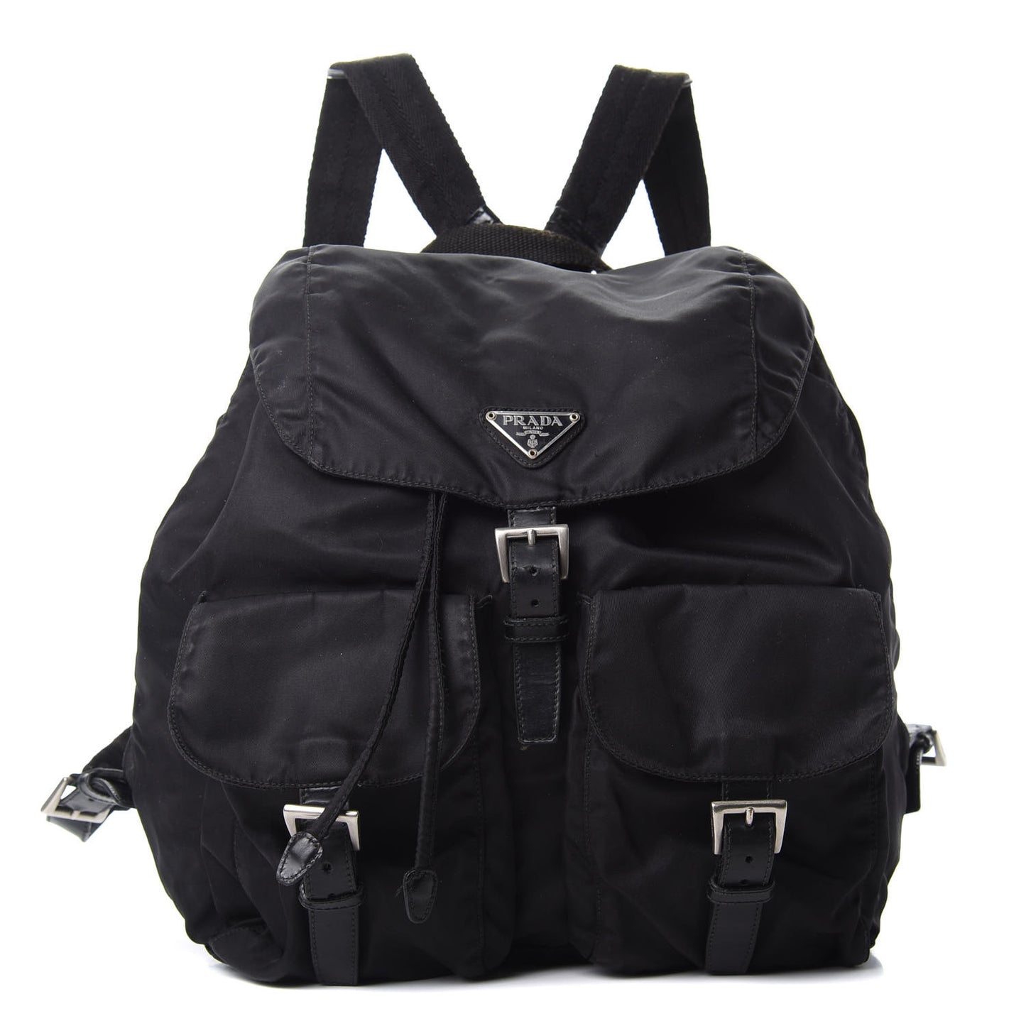 Nylon Vela Small Backpack Black