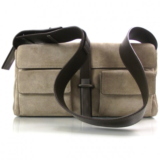 Suede Shoulder Bag
