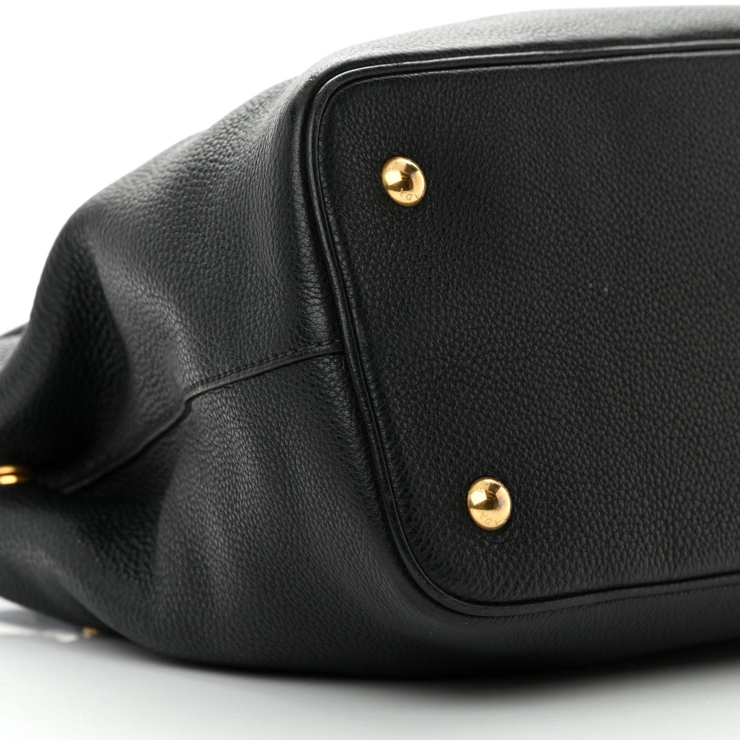 Vitello Daino Tote Nero Black