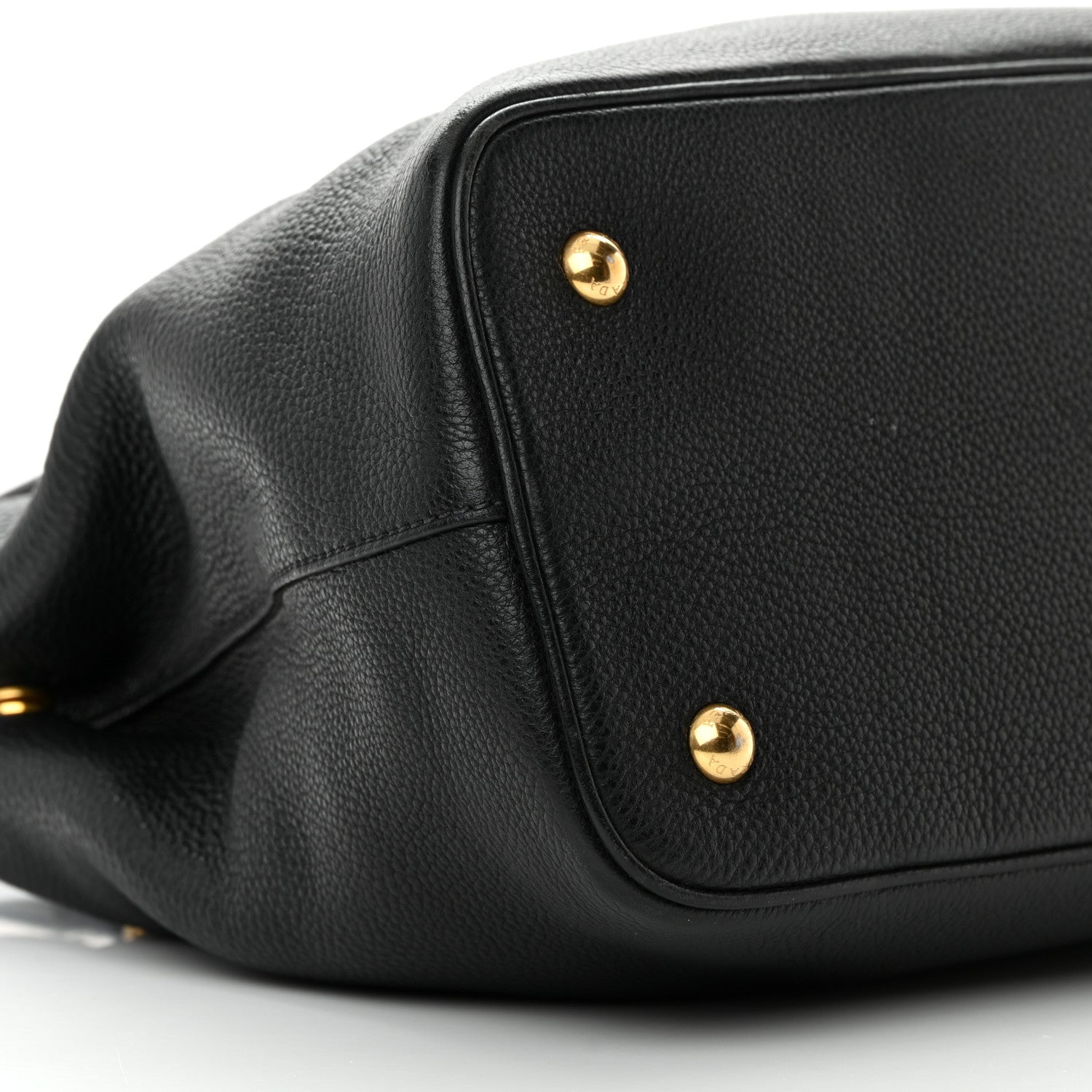 Prada Vitello Daino Tote Nero Black 11 of 23