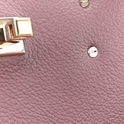 Salvatore Ferragamo Calfskin Large Studio Bag Caraway Seed 11 of 11