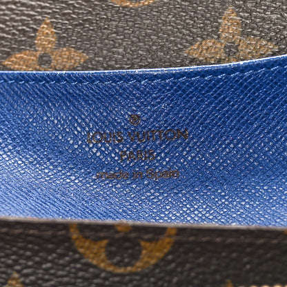 Louis Vuitton Monogram Emilie Wallet Blue 6 of 9