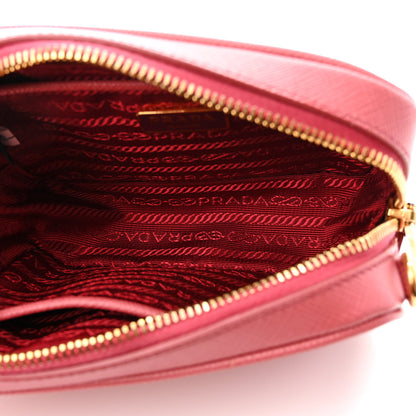 Prada Saffiano Mini Camera Crossbody Peonia 4 of 9