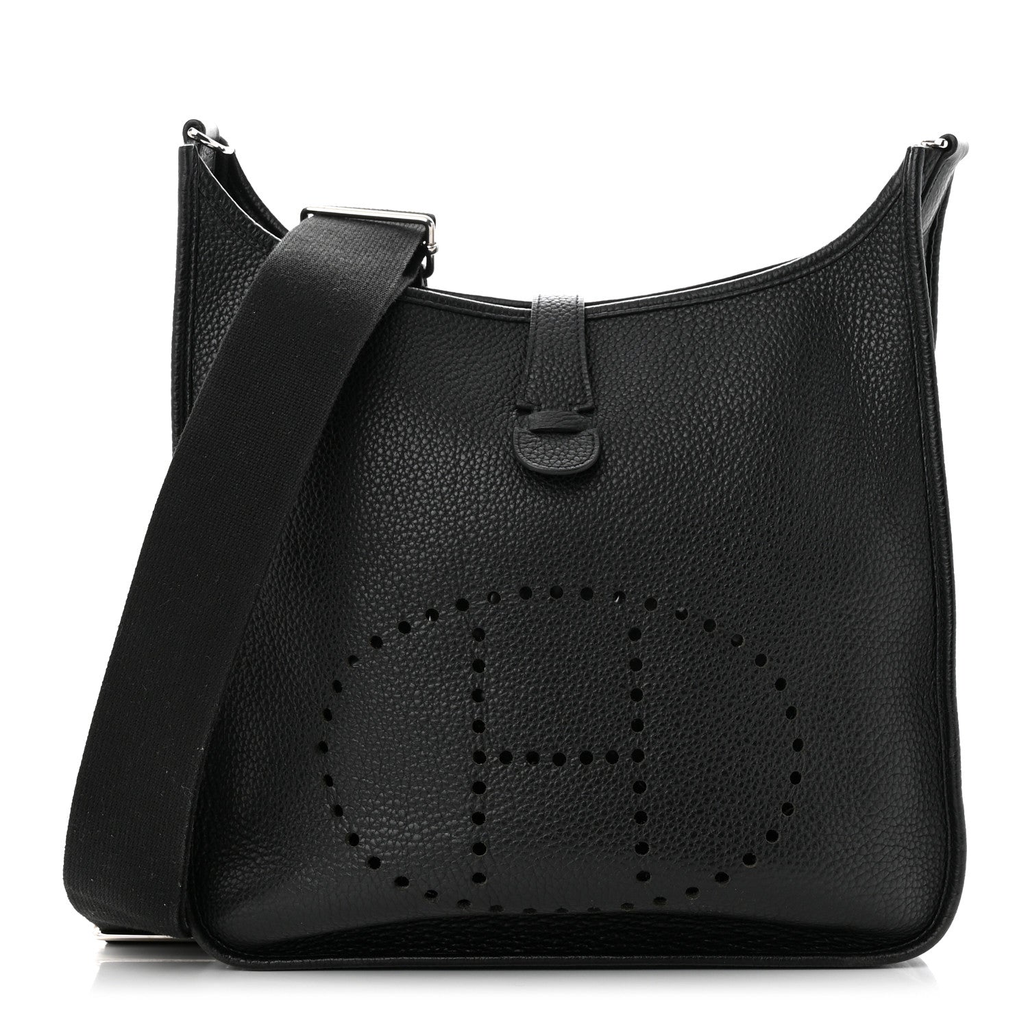 Hermes Taurillon Clemence Evelyne III GM Black 1 of 10