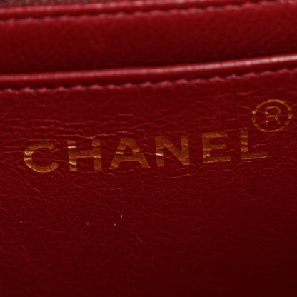 Chanel Lambskin Vertical Quilt Jumbo Single Flap Black 6 of 14