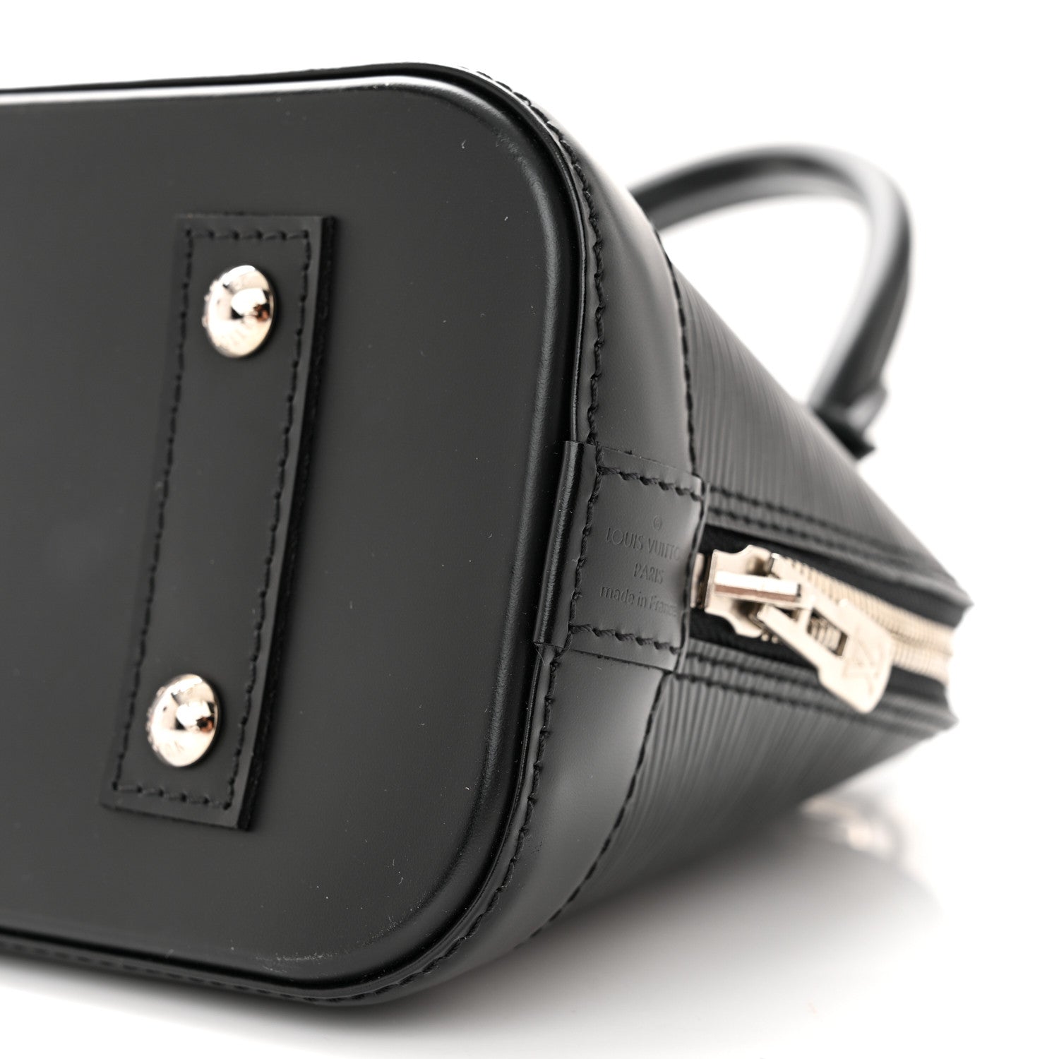 Louis Vuitton LOUIS VUITTON Epi Alma BB Black 10 of 11
