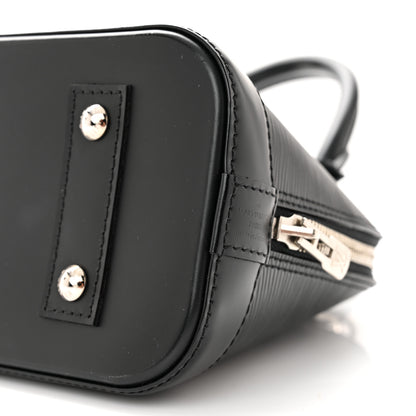 Louis Vuitton LOUIS VUITTON Epi Alma BB Black 10 of 11