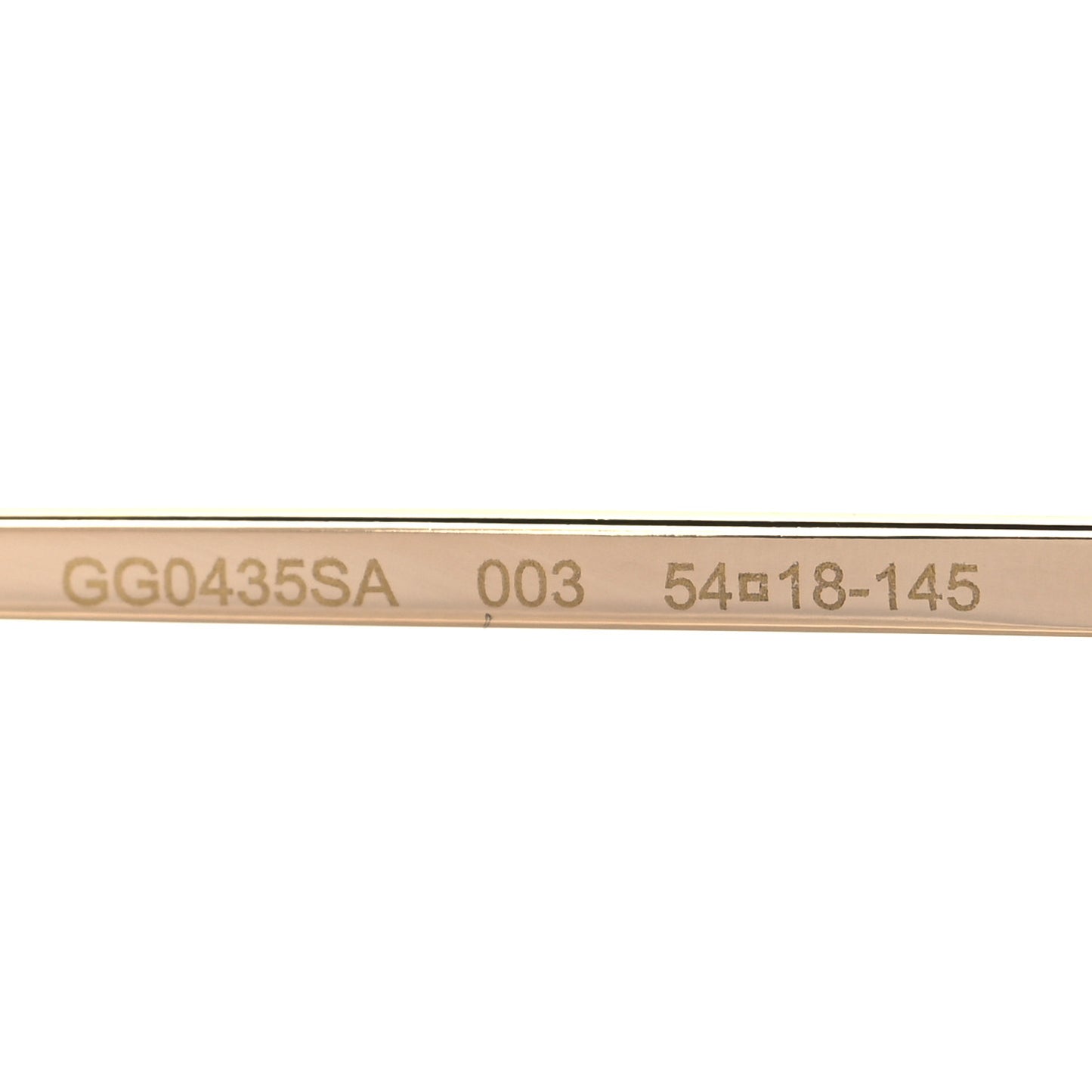 Acetate Oversize Square Frame GG0435S Sunglasses Havana