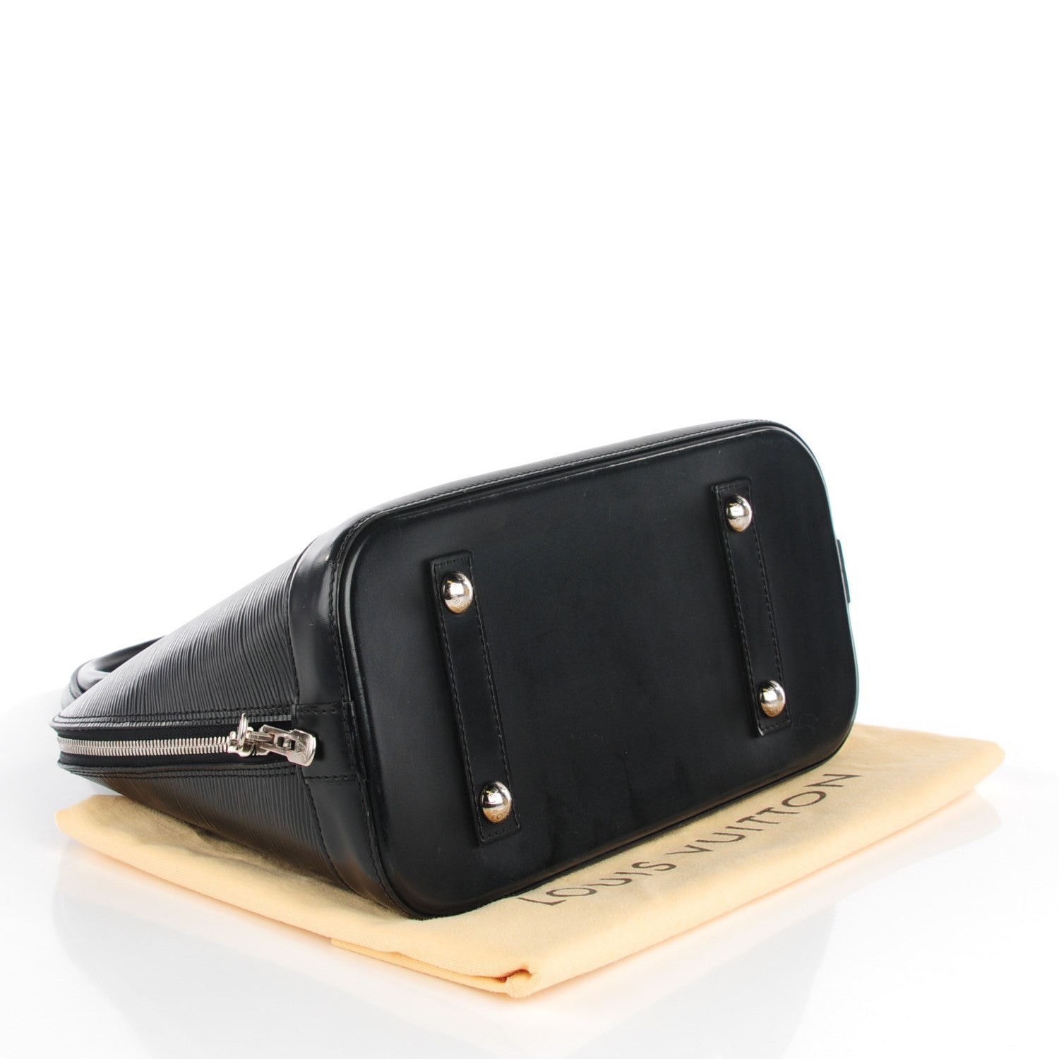 Louis Vuitton Epi Alma PM Black 4 of 7