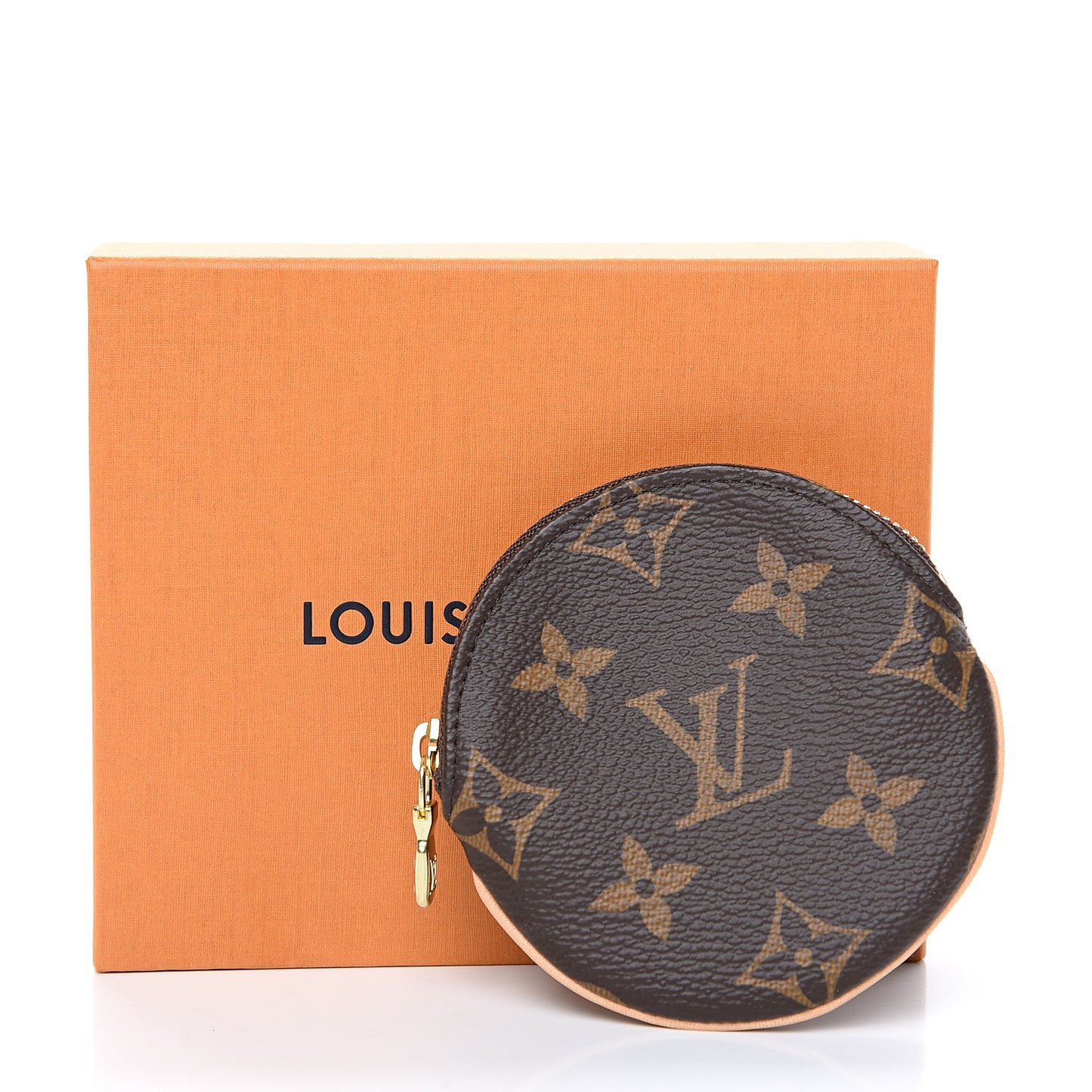 Monogram Round Coin Purse
