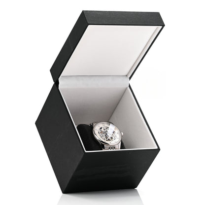 Gucci Stainless Steel 40mm G-Timeless Skeleton Charm Automatic Watch 5 of 5