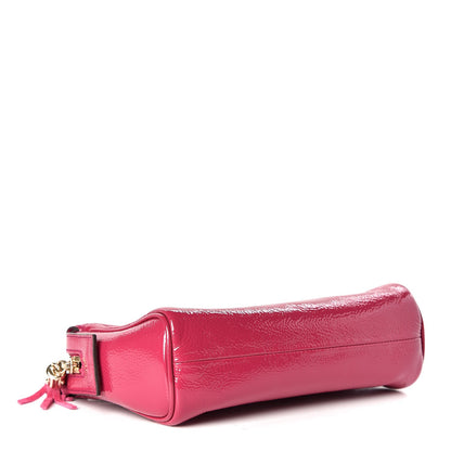 Gucci Soft Patent Soho Cosmetic Case Bright Bougainvillea 4 of 9