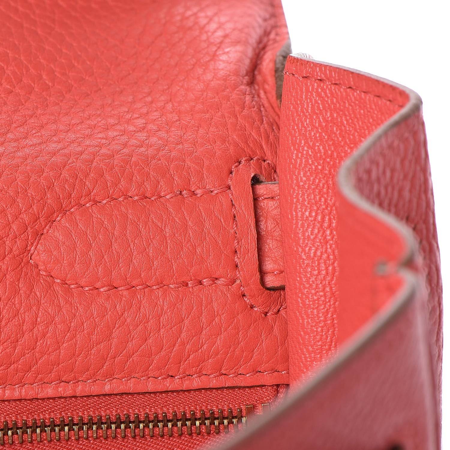 Hermes Taurillon Clemence Kelly Retourne 32 Rose Jaipur 12 of 36