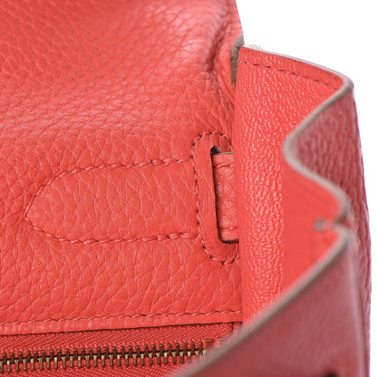 Hermes Taurillon Clemence Kelly Retourne 32 Rose Jaipur 12 of 36