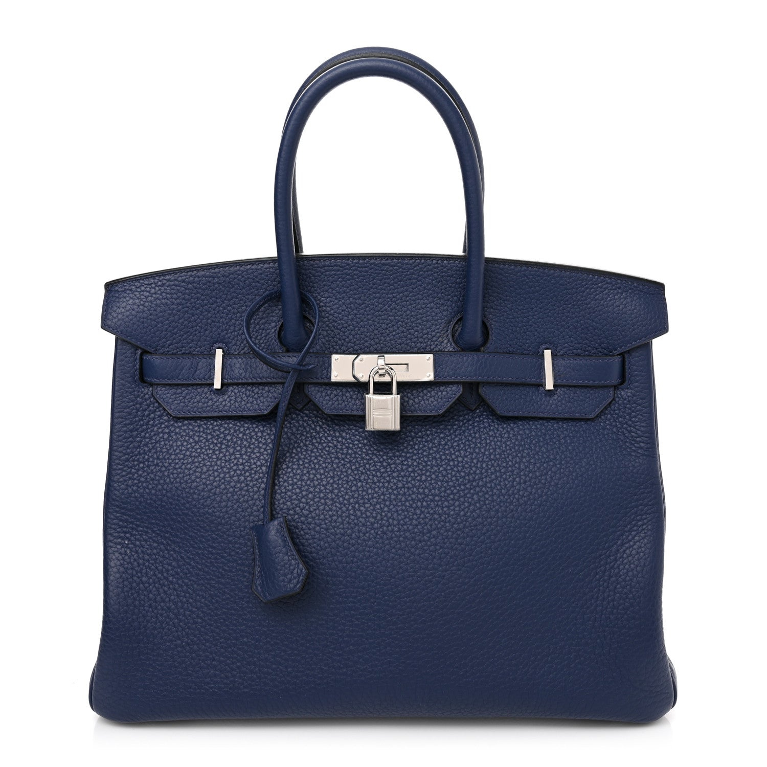 Hermes Taurillon Clemence BIRKIN 35 Bleu Nuit 1 of 15