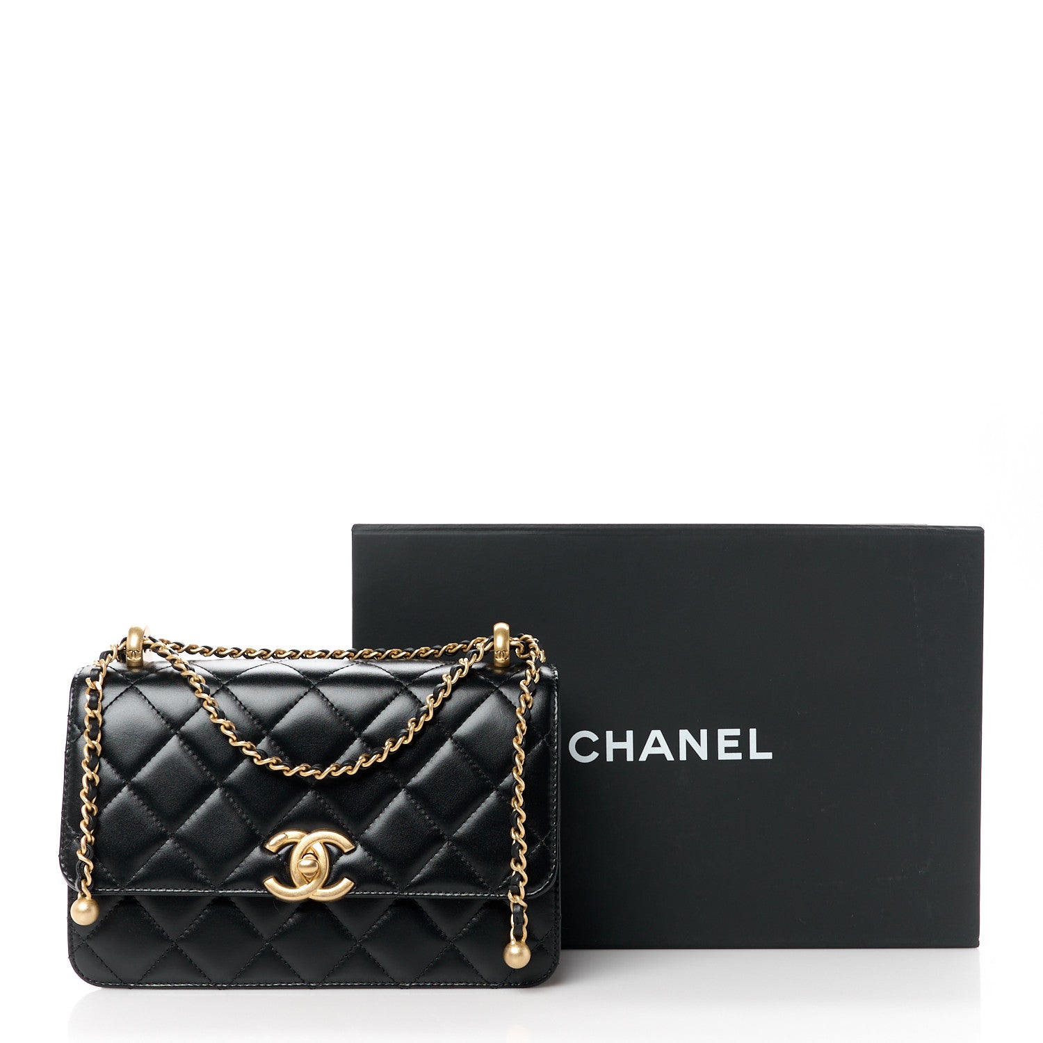 Chanel Calfskin Quilted Perfect Fit Flap Black 11 of 11
