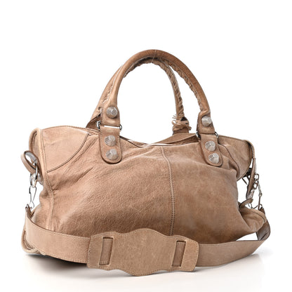 Balenciaga Agneau Giant 21 Silver Hardware Part Time Seigle 2 of 4
