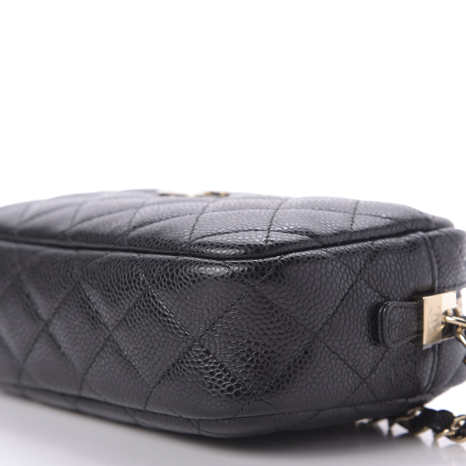 Chanel Caviar Quilted Camera Case Black 7 of 10