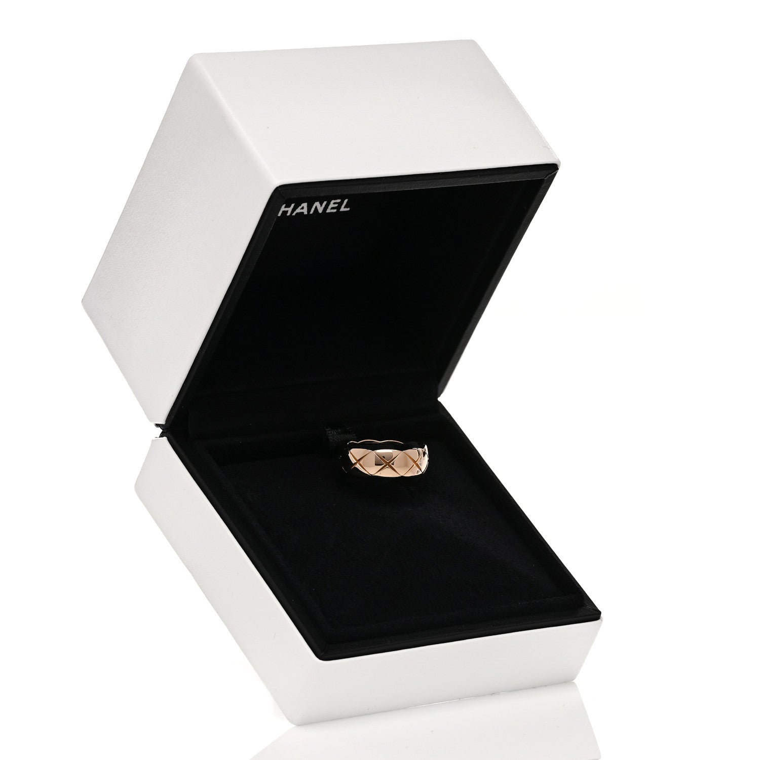 Chanel 18K Beige Gold Small Coco Crush Ring 51 5.75 7 of 7