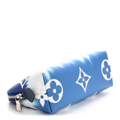 Louis Vuitton Monogram Giant Escale Cosmetic Pouch Blue 4 of 9