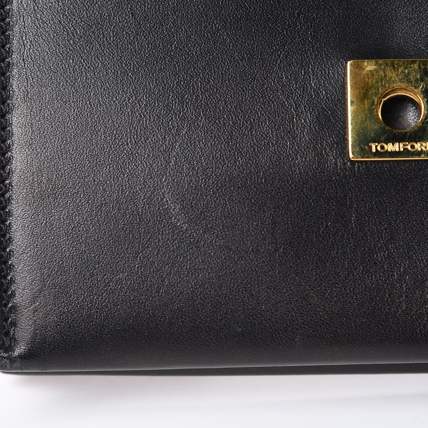 Calfskin Icon Disco Bag Black