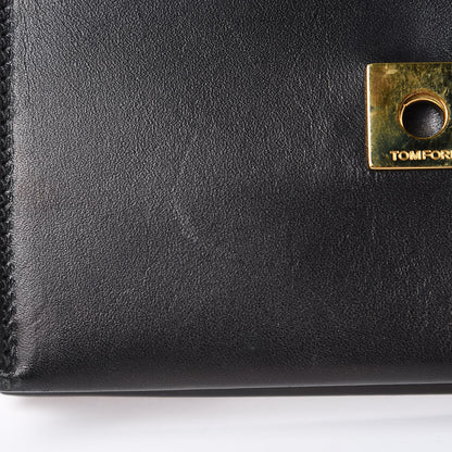 Tom Ford Calfskin Icon Disco Bag Black 9 of 13