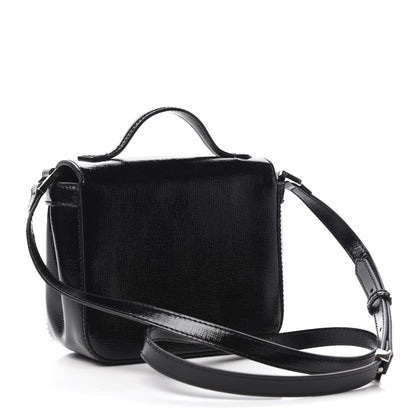 Fendi Patent Mini Borsa Black 3 of 10