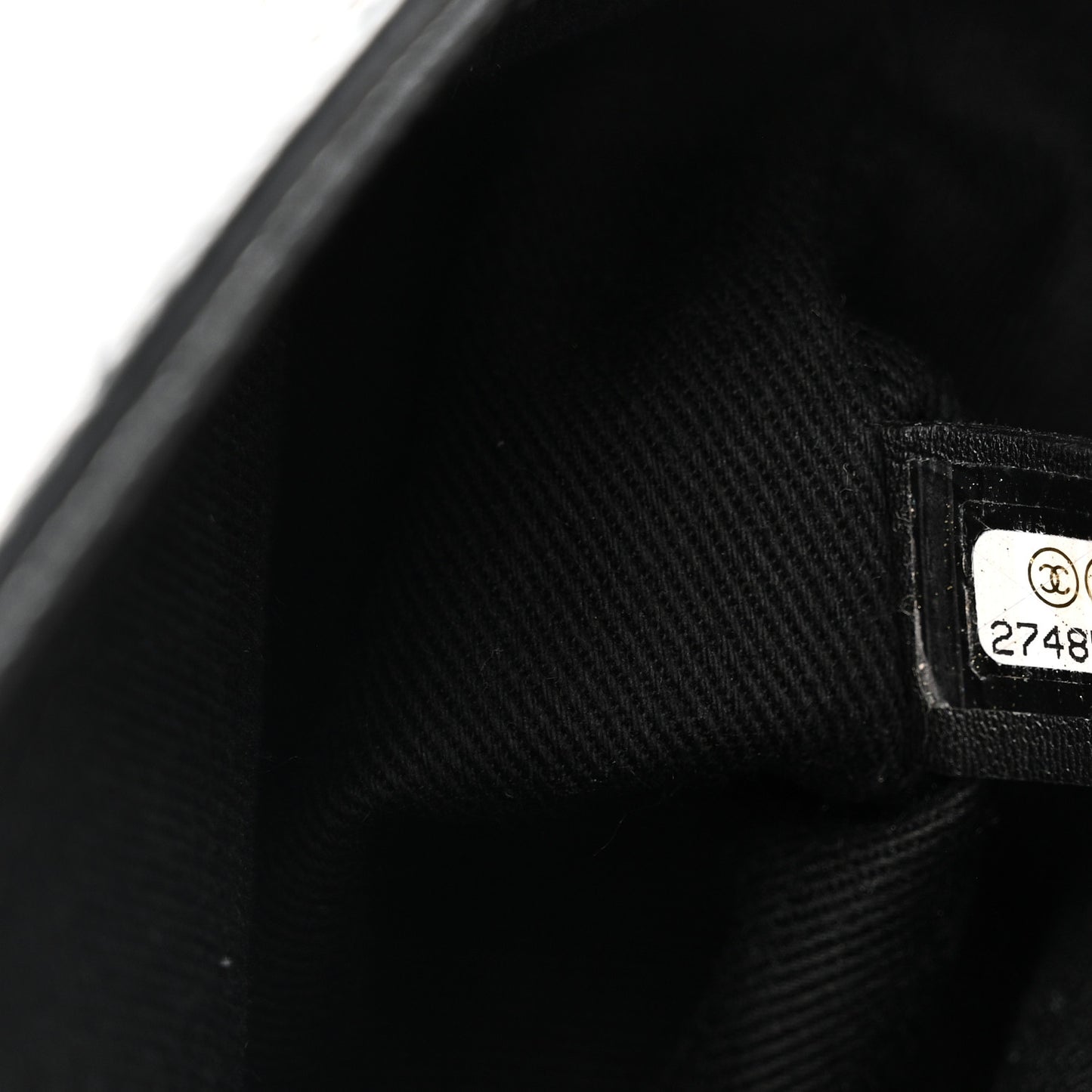 Caviar Diamond Stitched Small Top Handle Flap Black