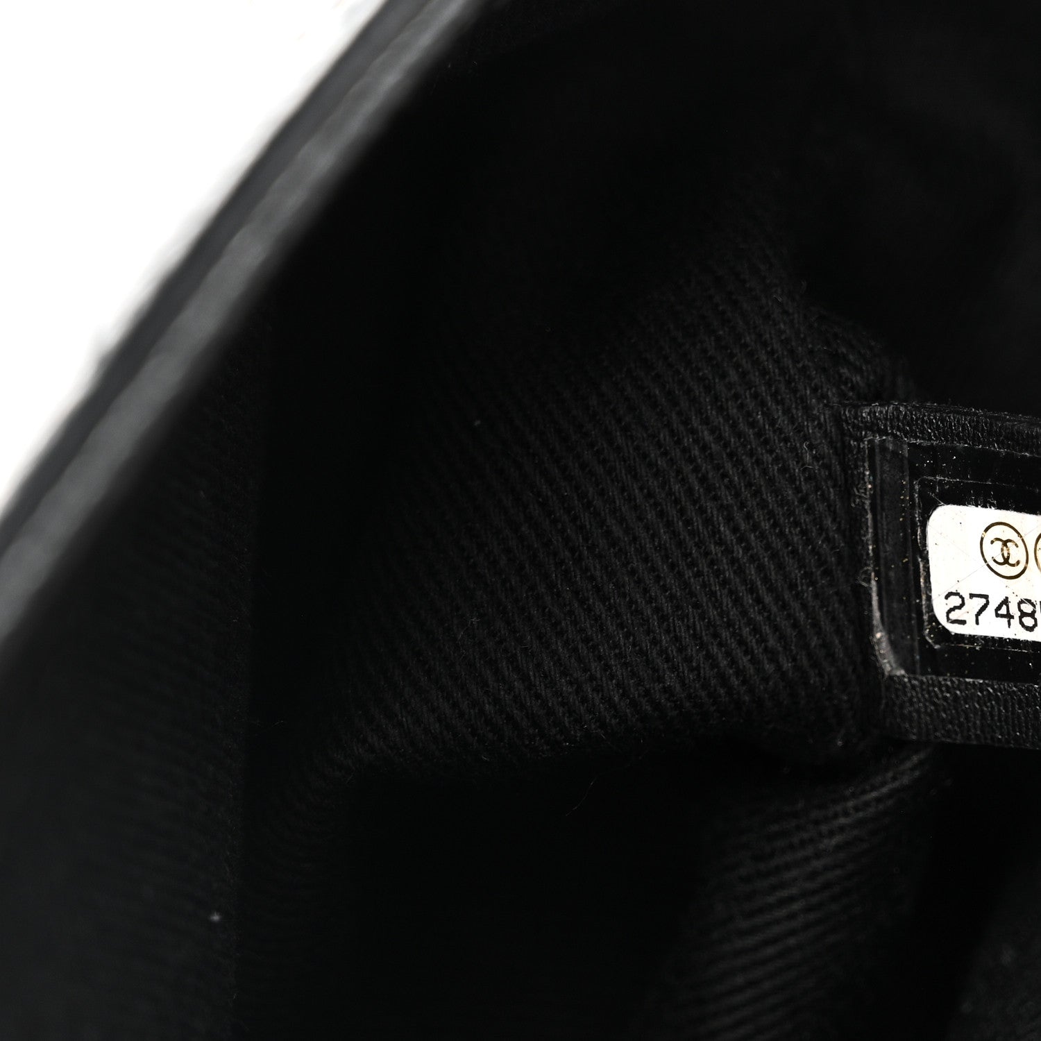 Chanel Caviar Diamond Stitched Small Top Handle Flap Black 7 of 10