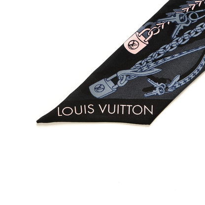 Louis Vuitton Silk Dreamonogram Bandeau Grey Glitter 3 of 5